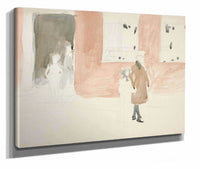 Couple Taking A Stroll by Edwin Austin Abbey