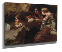 Courage Anxiety And Despair Watching The Battle by James Sant