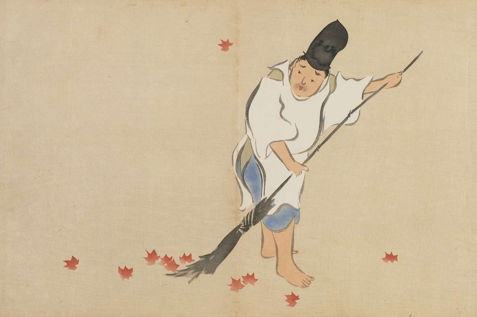 Court Guard Eishi by Kamisaka Sekka