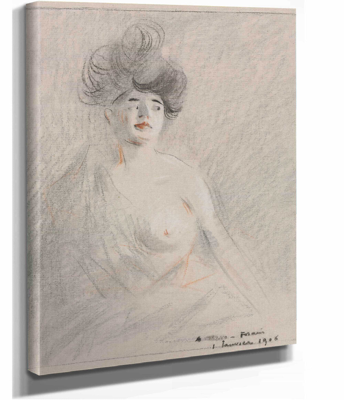 Courtesan by Jean Louis Forain