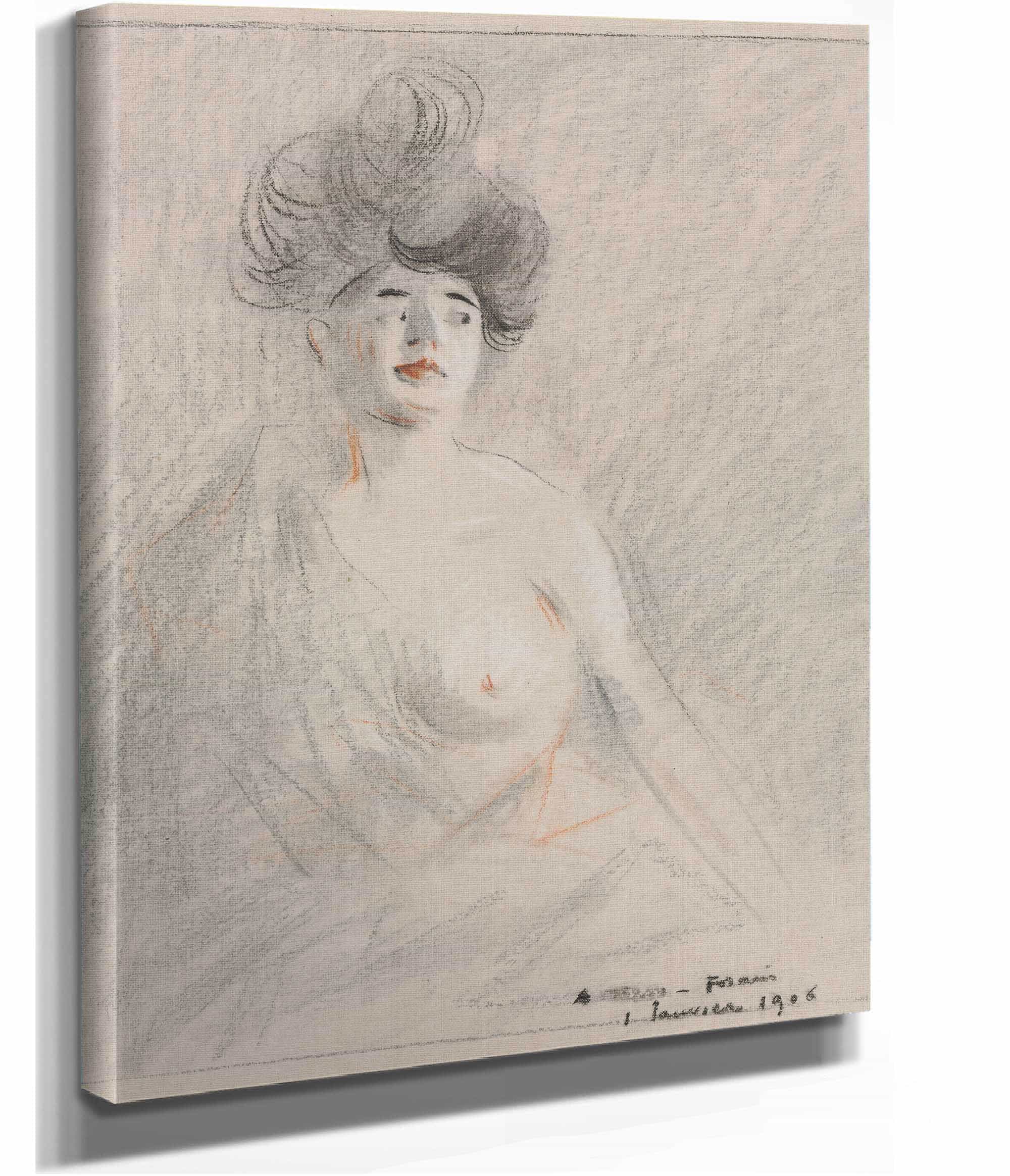 Courtesan by Jean Louis Forain