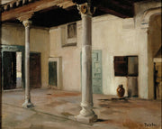 Courtyard In Toledo by Albert Edelfelt