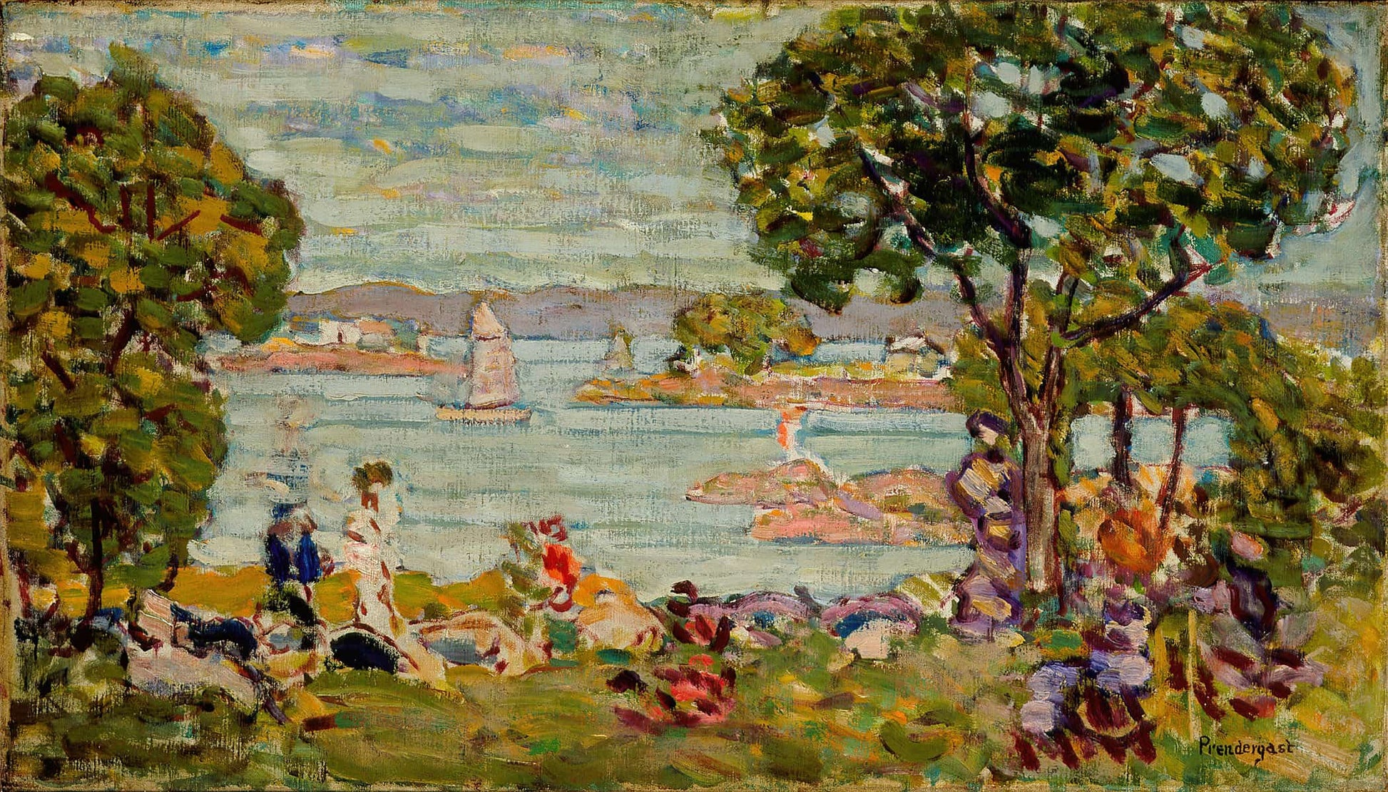 Cove Maine by Maurice Prendergast