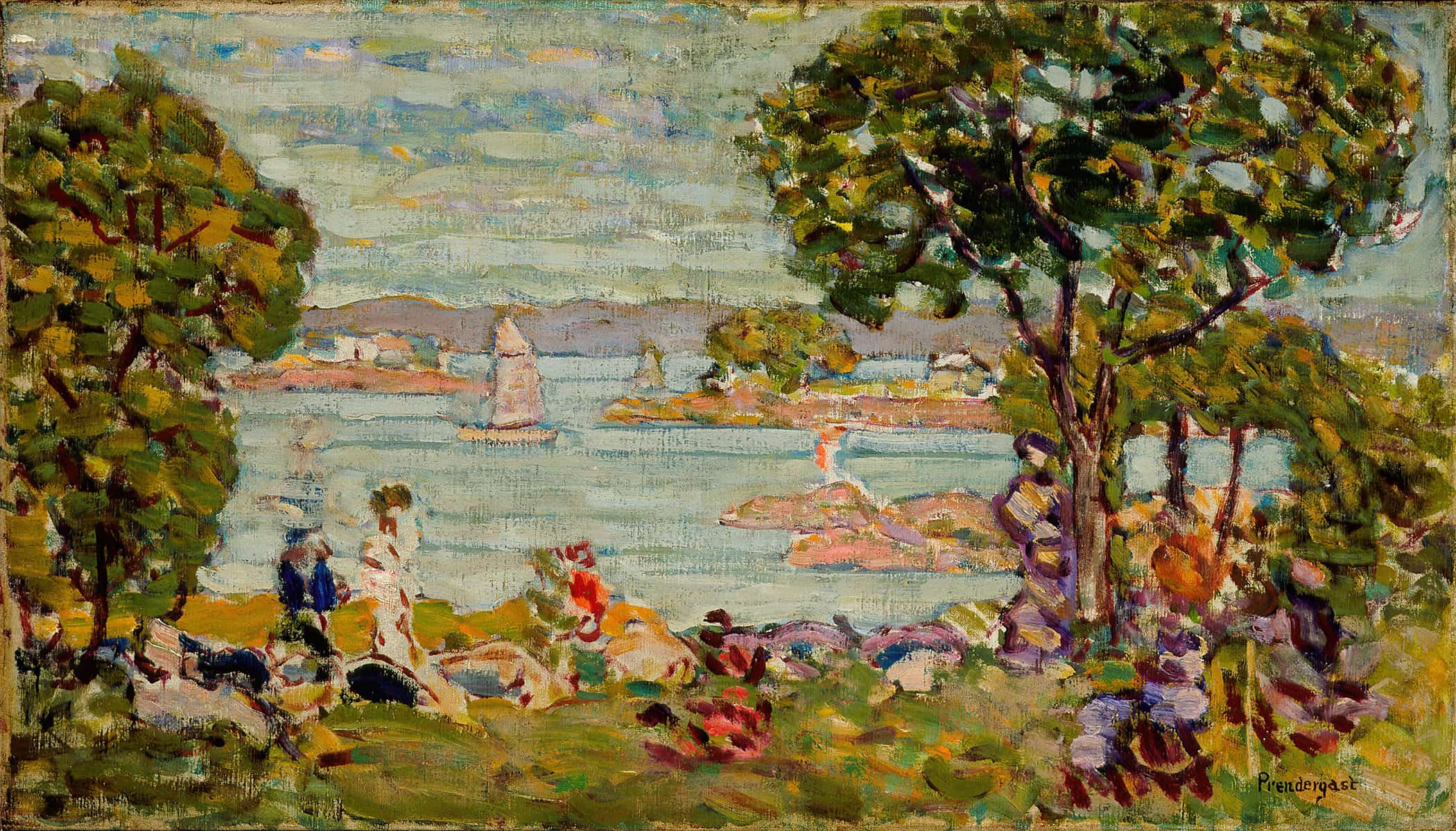 Cove Maine by Maurice Prendergast
