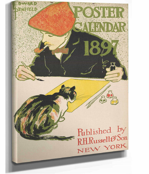 Cover For Calendar by Edward Penfield