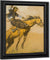 Cowboy On A Bucking Horse (To Old Dad Duncan) By Maynard Dixon
