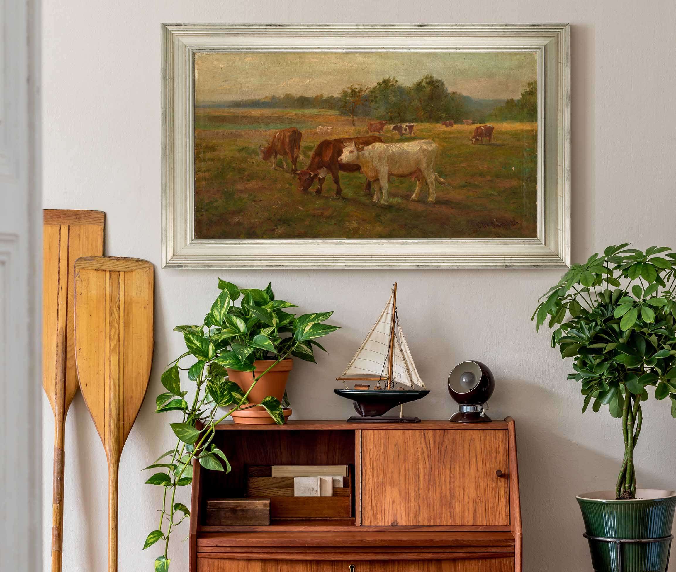 Cows by Edward Mitchell Bannister