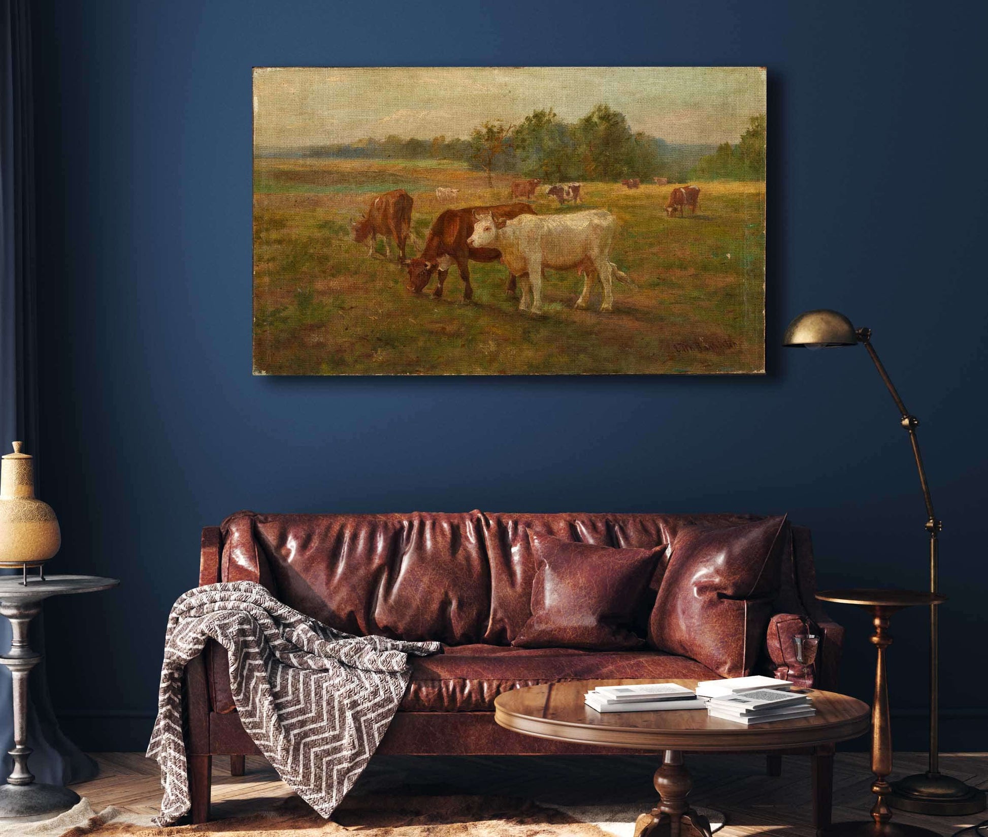 Cows by Edward Mitchell Bannister