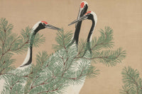 Cranes Tsuru by Kamisaka Sekka