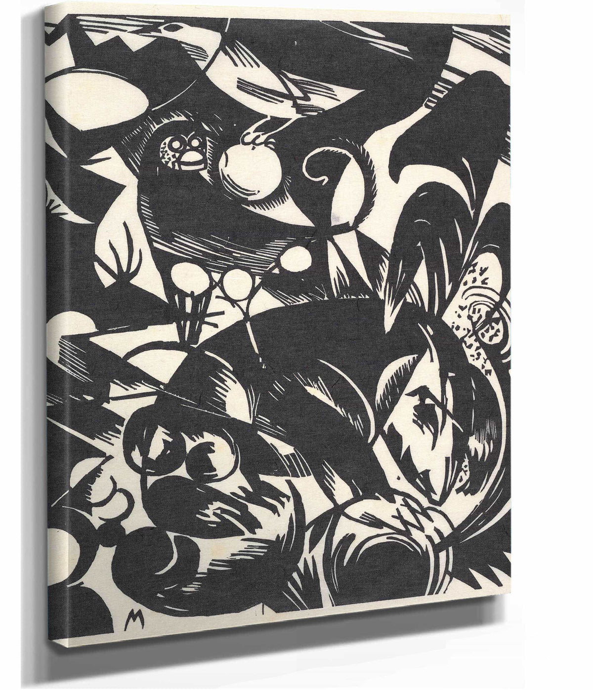 Creation I Schopfungsgeschichte I by Franz Marc