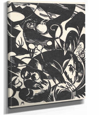 Creation I Schopfungsgeschichte I by Franz Marc