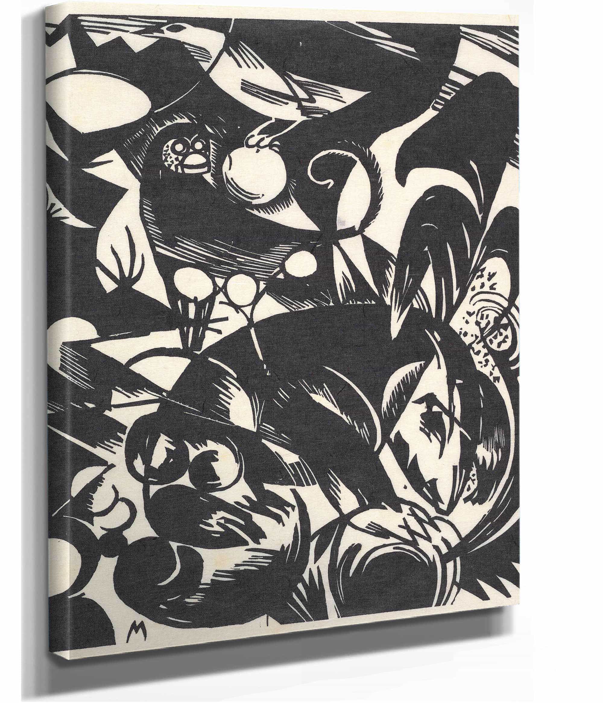Creation I Schopfungsgeschichte I by Franz Marc