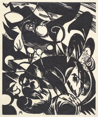 Creation I Schopfungsgeschichte I by Franz Marc