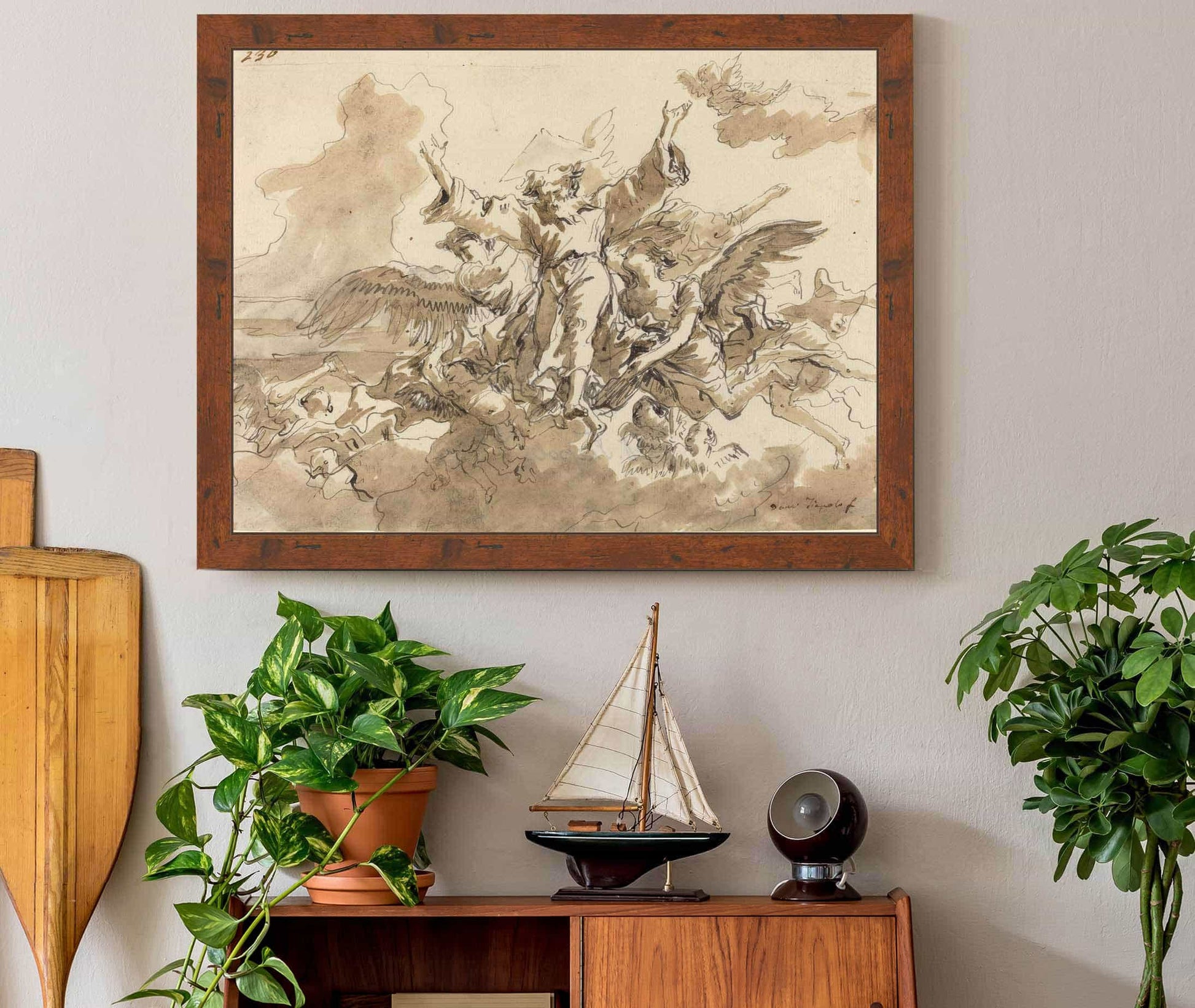 Creation Of The Universe by Giovanni Domenico Tiepolo