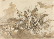 Creation Of The Universe by Giovanni Domenico Tiepolo