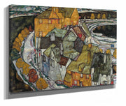 Crescent Of Houses Ii by Egon Schiele