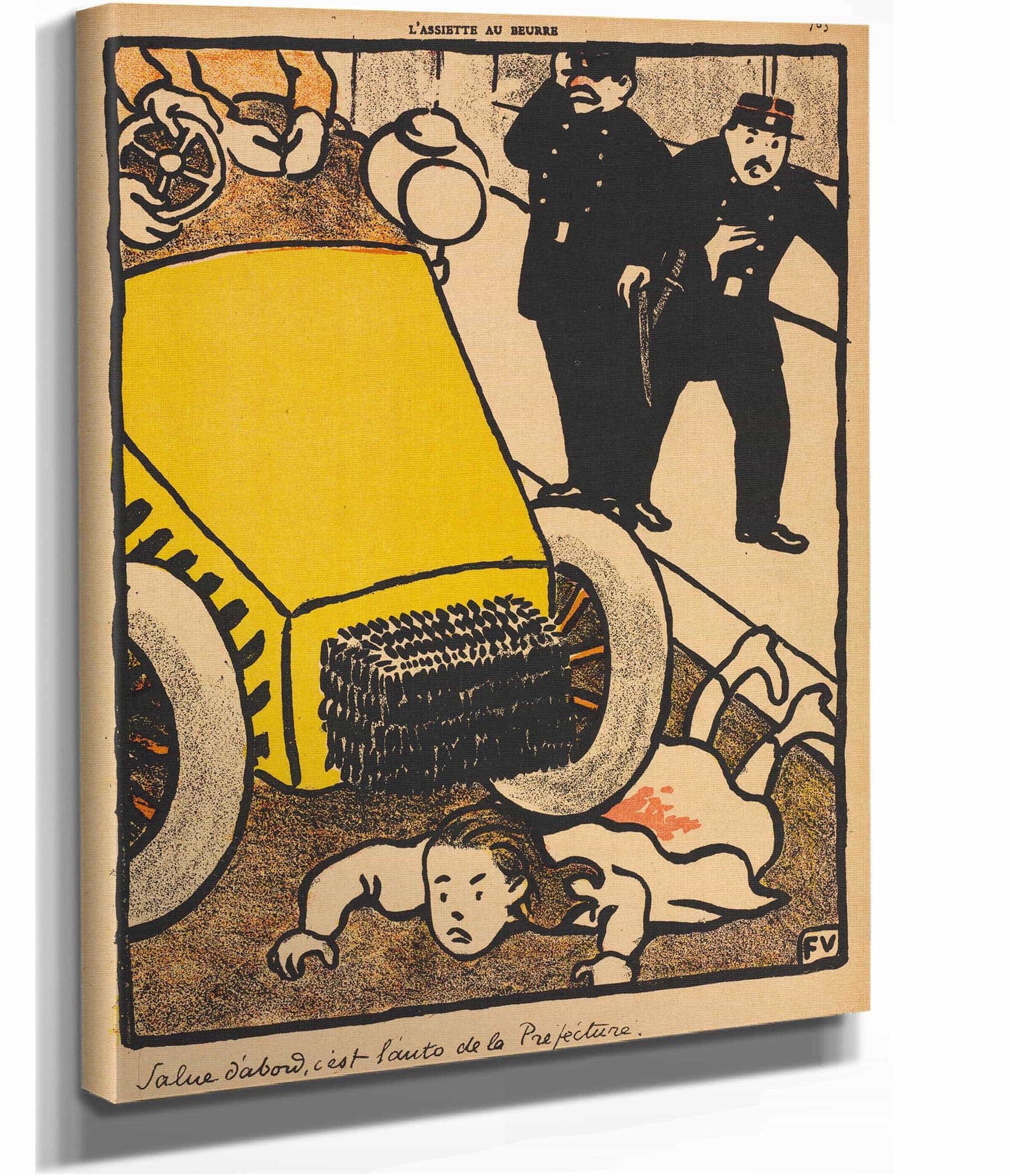 Crimes And Punishments Vi Salute First by Felix Vallotton