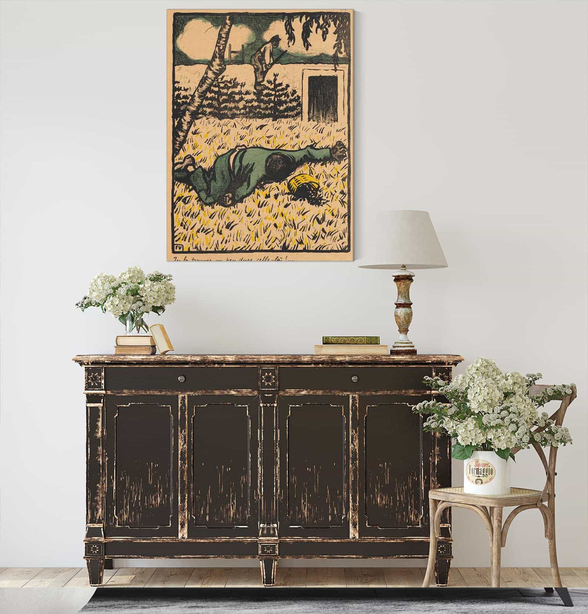 Crimes And Punishments Vii Youll Find Thats Rather A Hard One  by Felix Vallotton