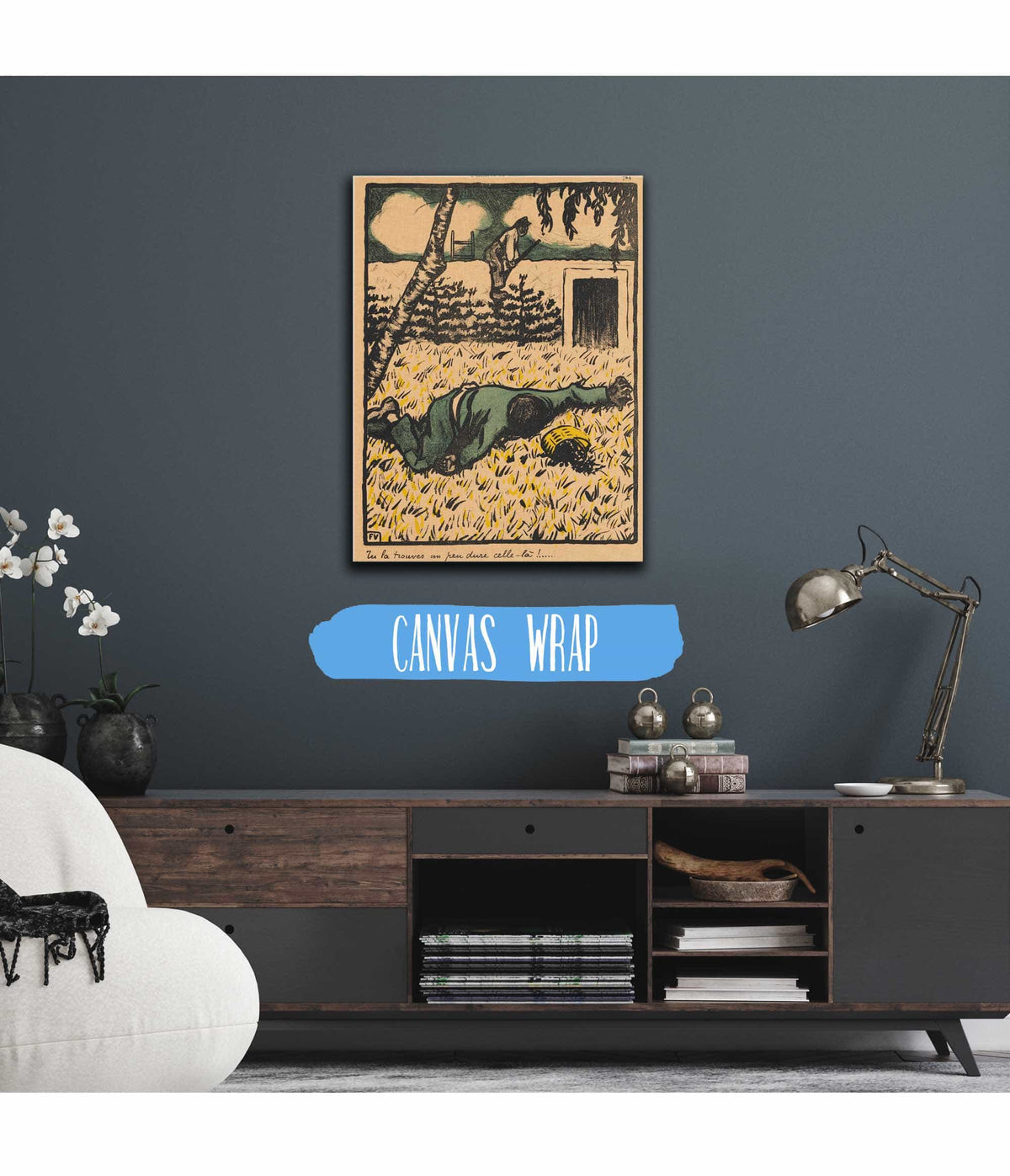 Crimes And Punishments Vii Youll Find Thats Rather A Hard One  by Felix Vallotton