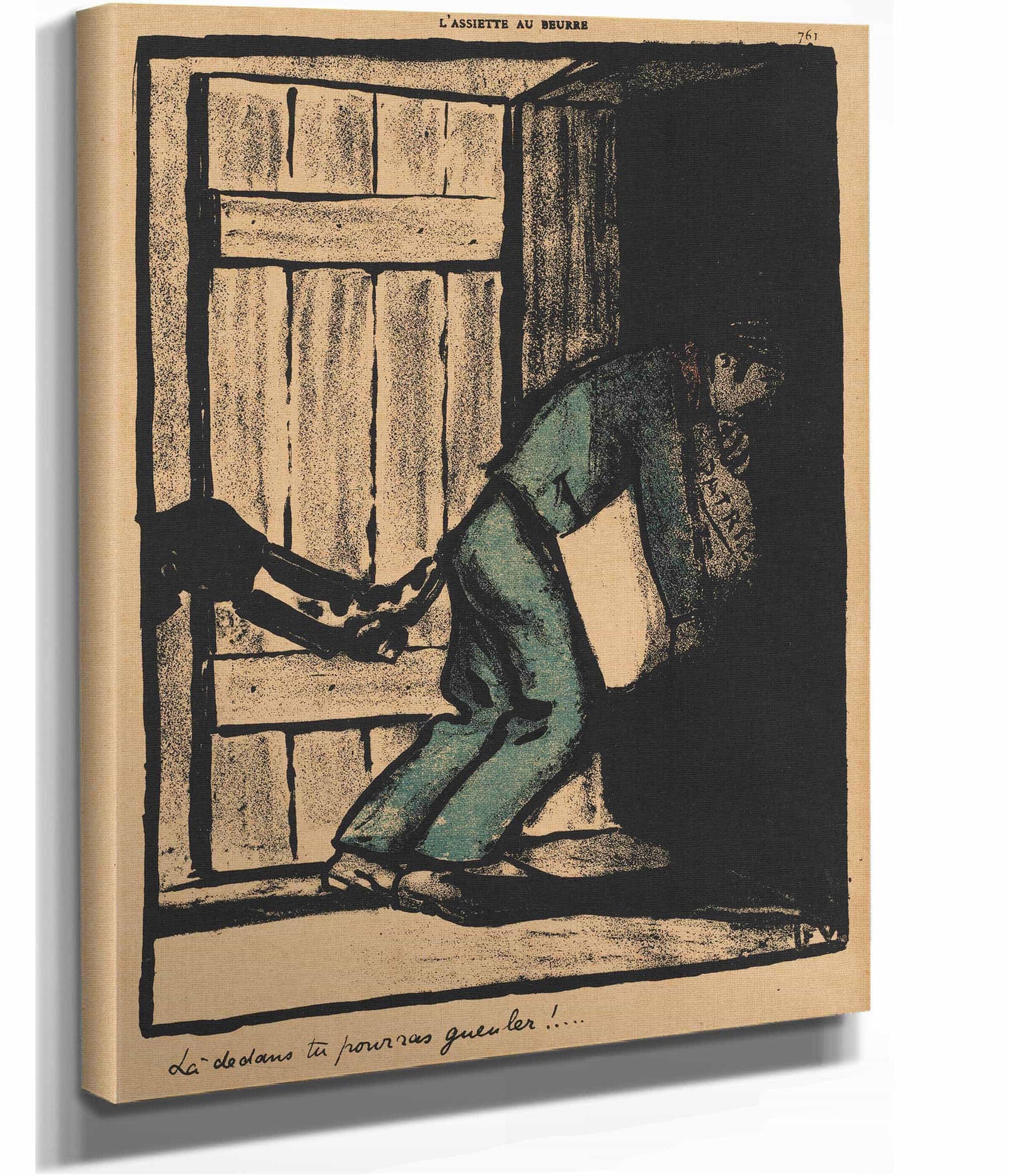 Crimes And Punishments Xvii You Can Bawl by Felix Vallotton