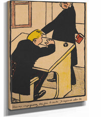 Crimes And Punishments Xvii You Shall Conjugate by Felix Vallotton