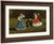 Croquet Scene By Winslow Homer