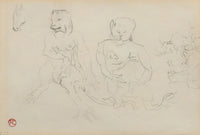 Croquis Charge by Henri De Toulouse Lautrec