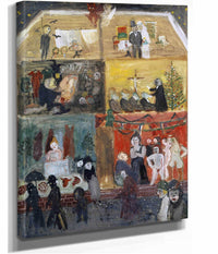 Cross Section Of A House by Walter Kurt Wiemken