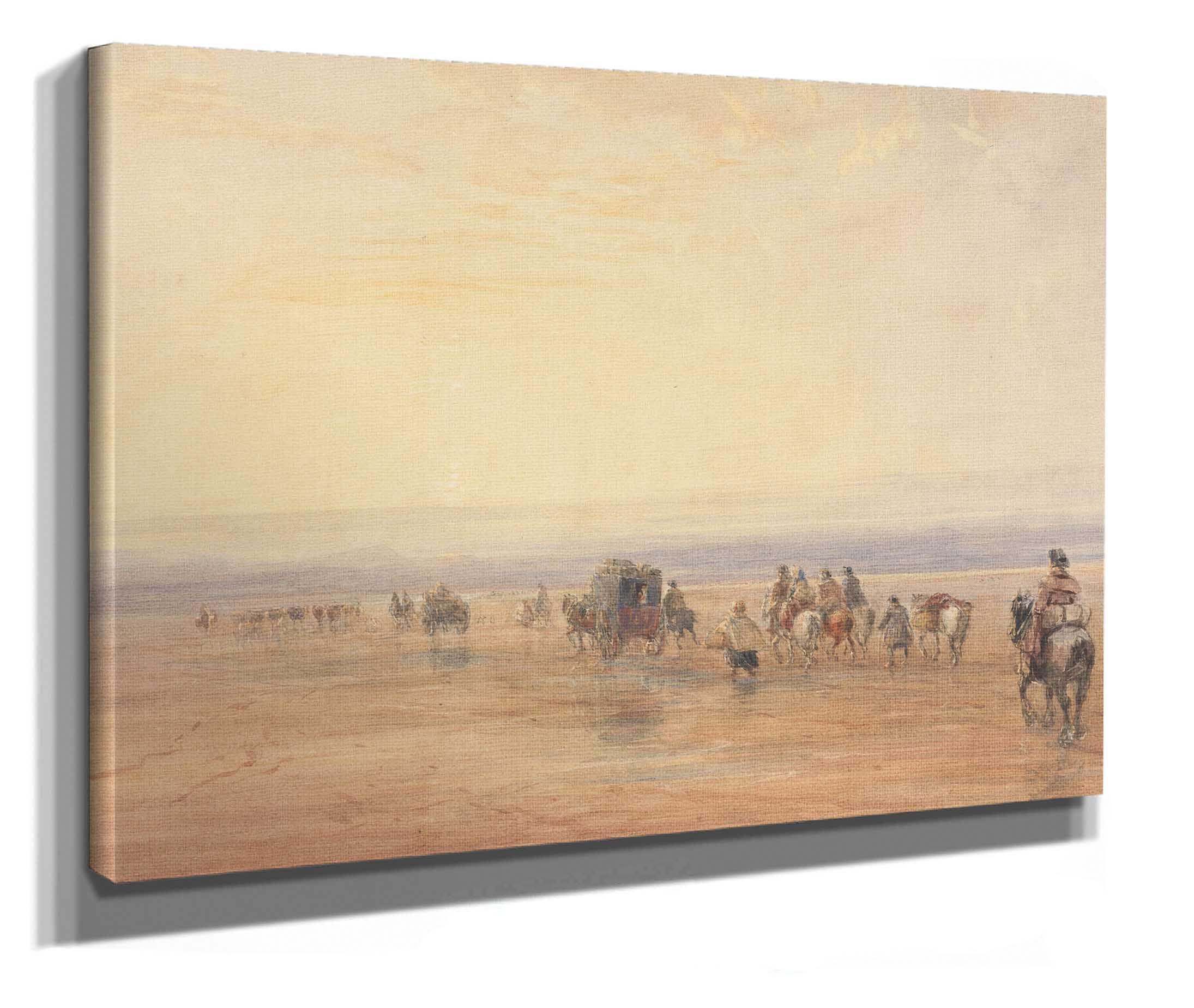 Crossing Lancaster Sands Mid S by David Cox