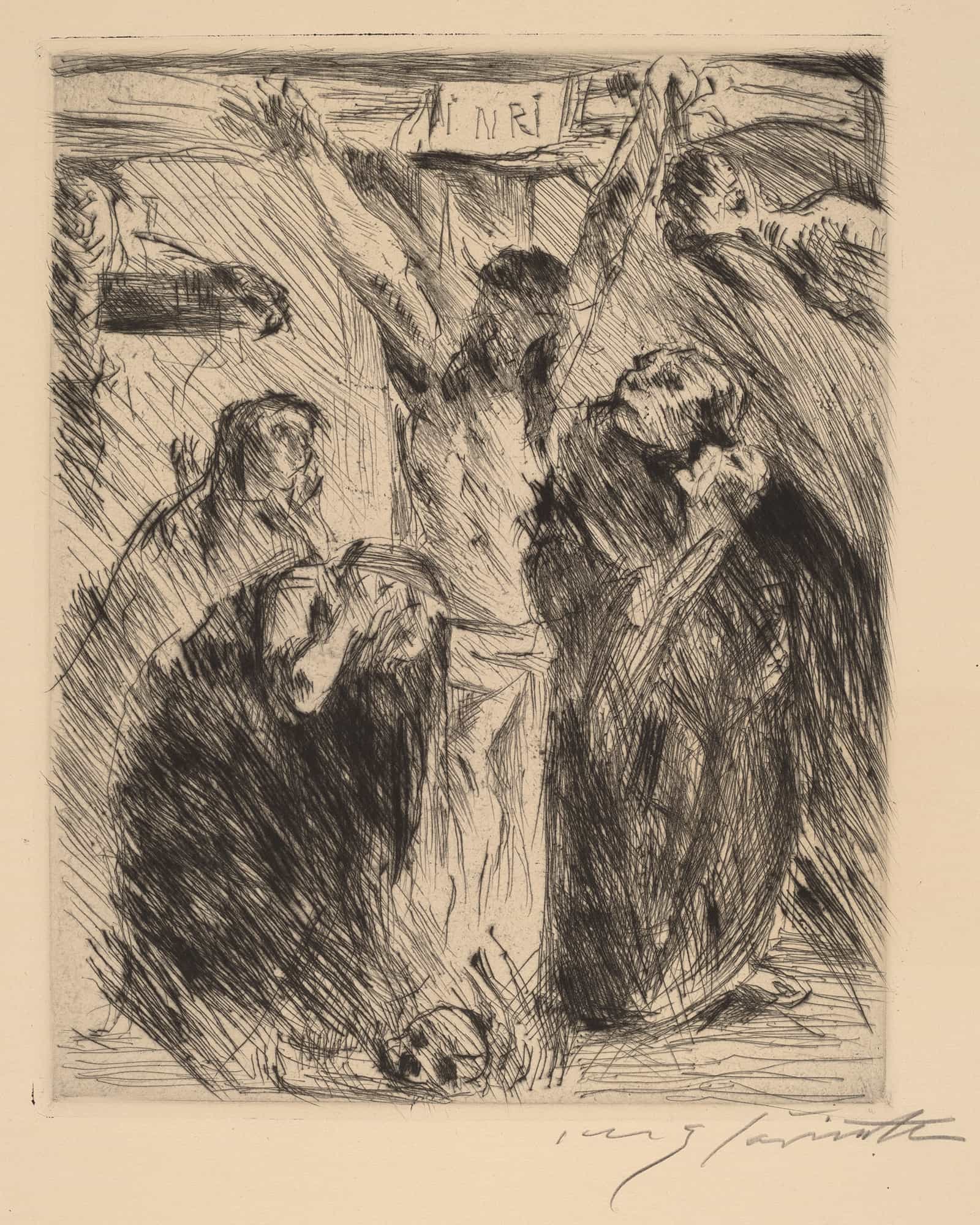 Crucifixion by Lovis Corinth
