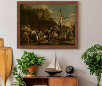 Crucifixion Of Polyclitus S by Salvator Rosa