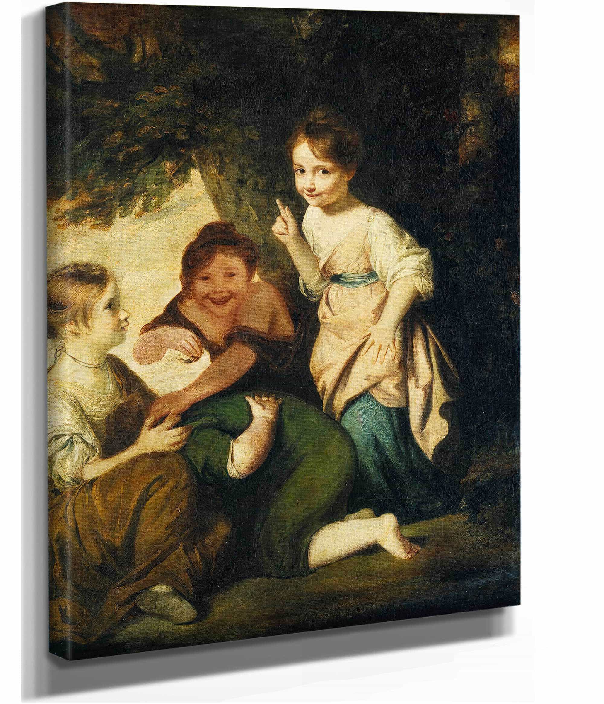 Crying Forfeits by Sir Joshua Reynolds