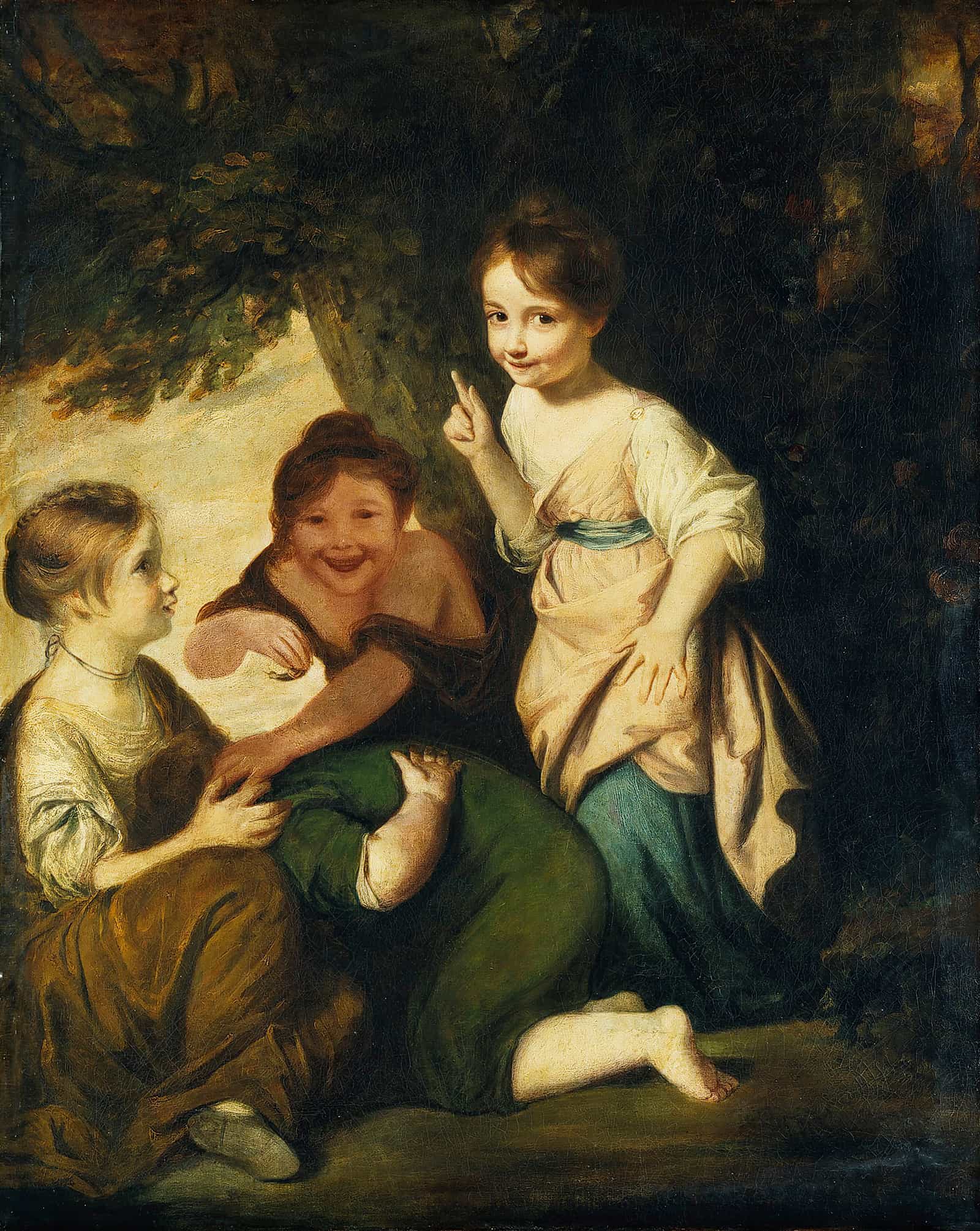 Crying Forfeits by Sir Joshua Reynolds