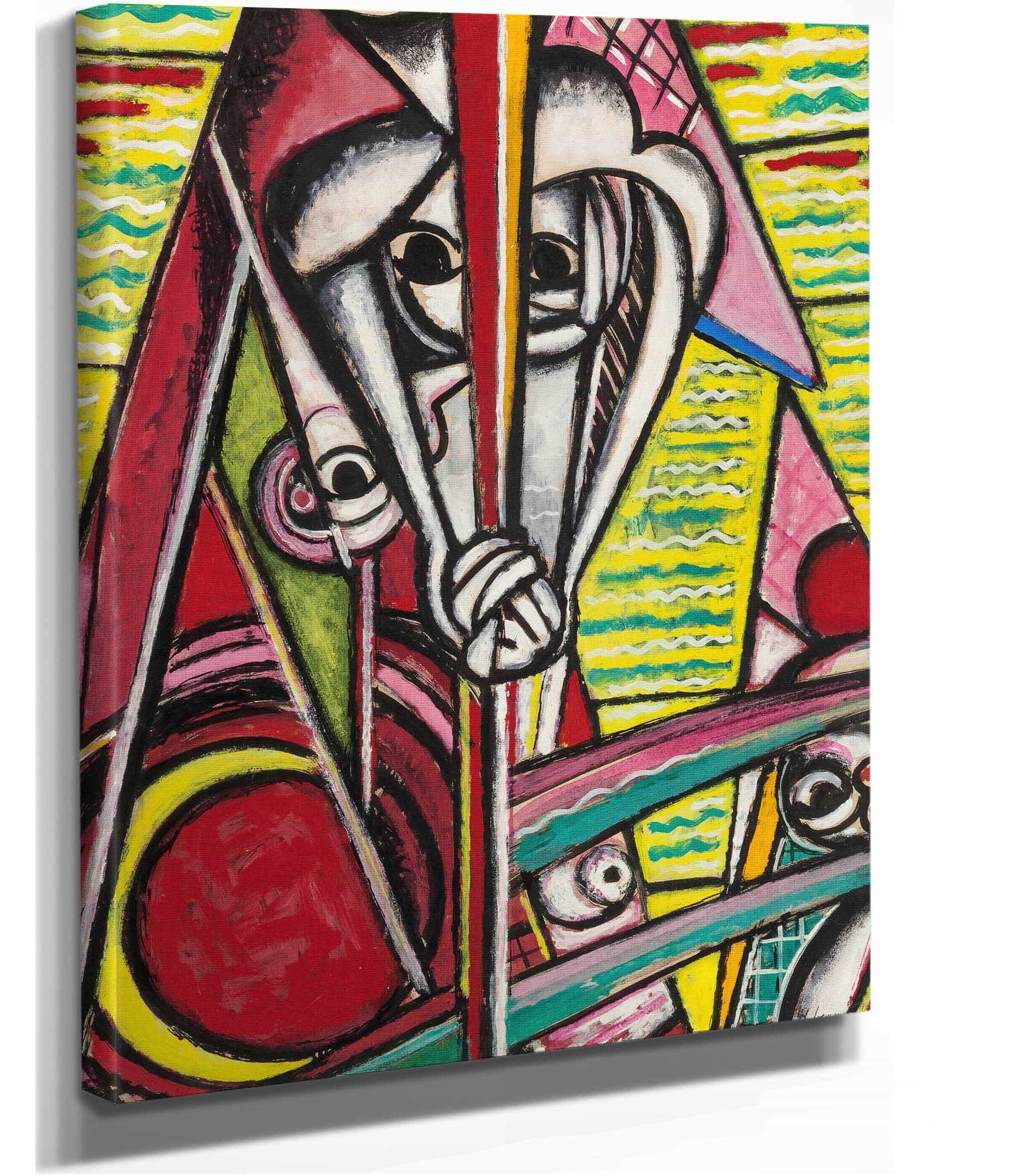 Cubist Composition by Henry Lyman Sayen