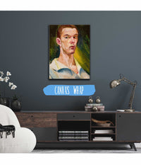 Cubist Self Portrait by Zygmunt Waliszewski