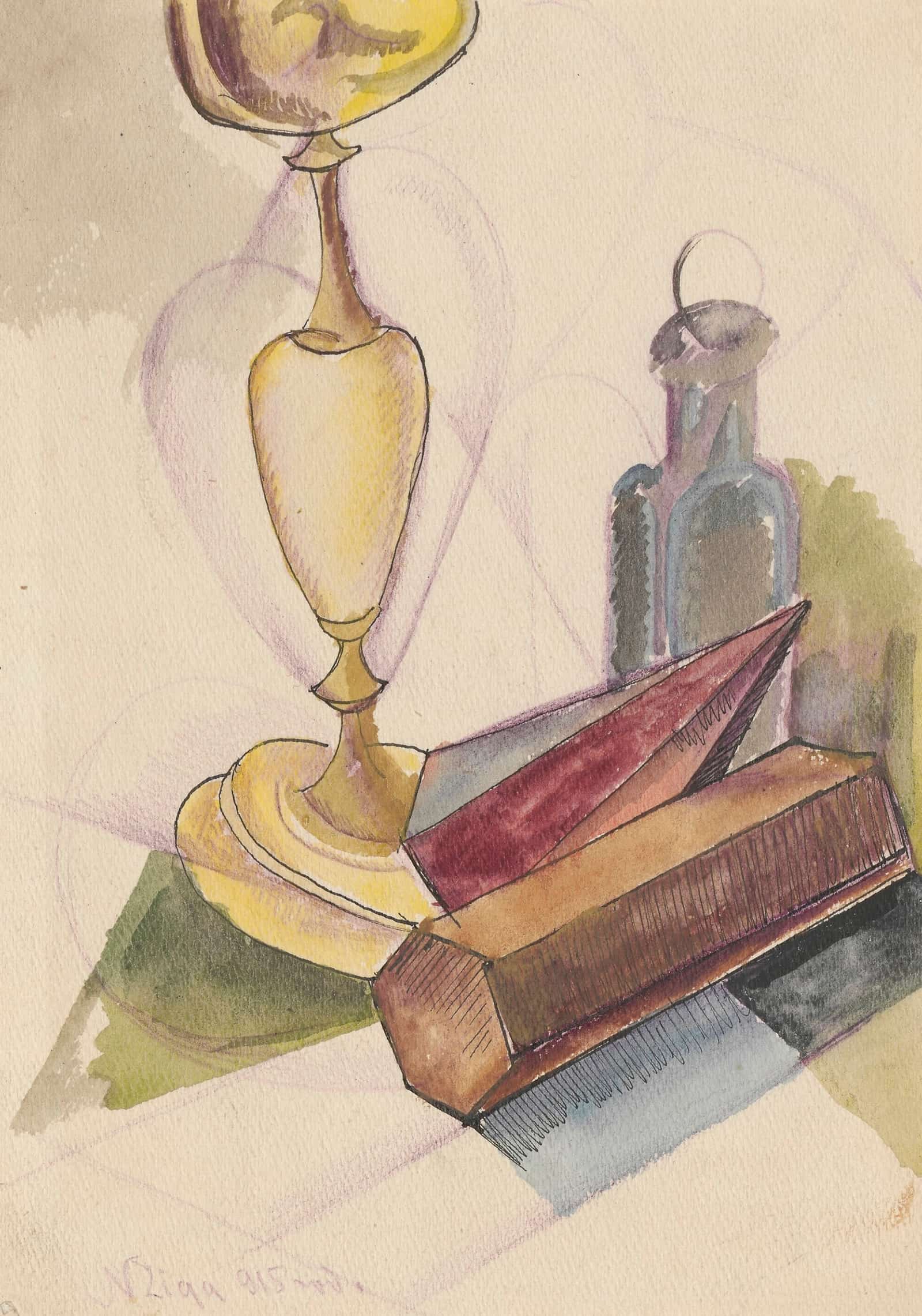 Cubist Still Life by Zygmunt Waliszewski