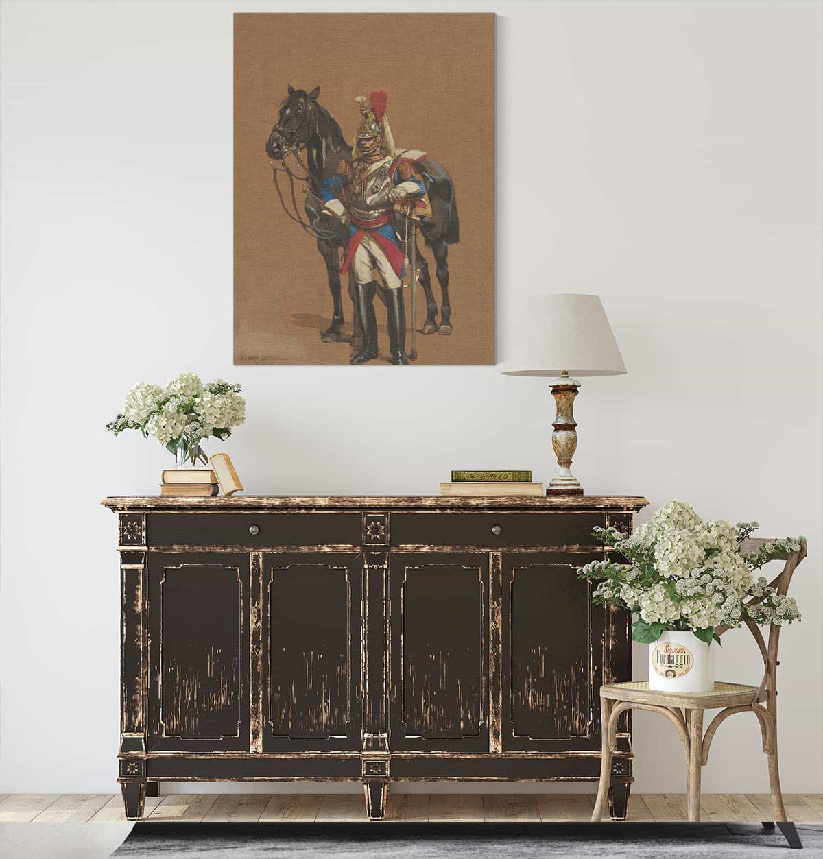 Cuirassier by Jean Baptiste Edouard Detaille