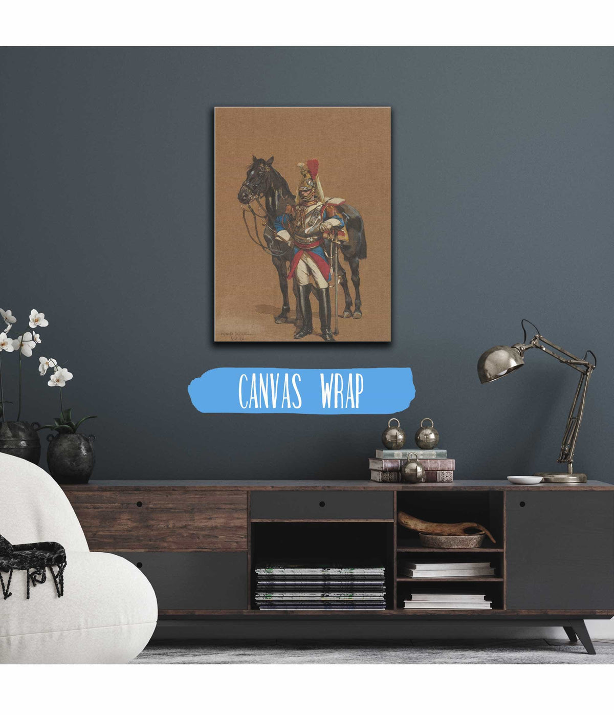 Cuirassier by Jean Baptiste Edouard Detaille