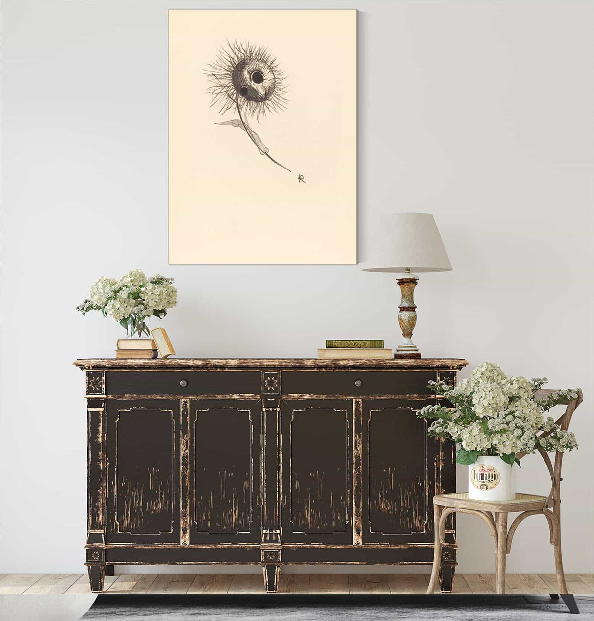 Cul De Lampe by Odilon Redon