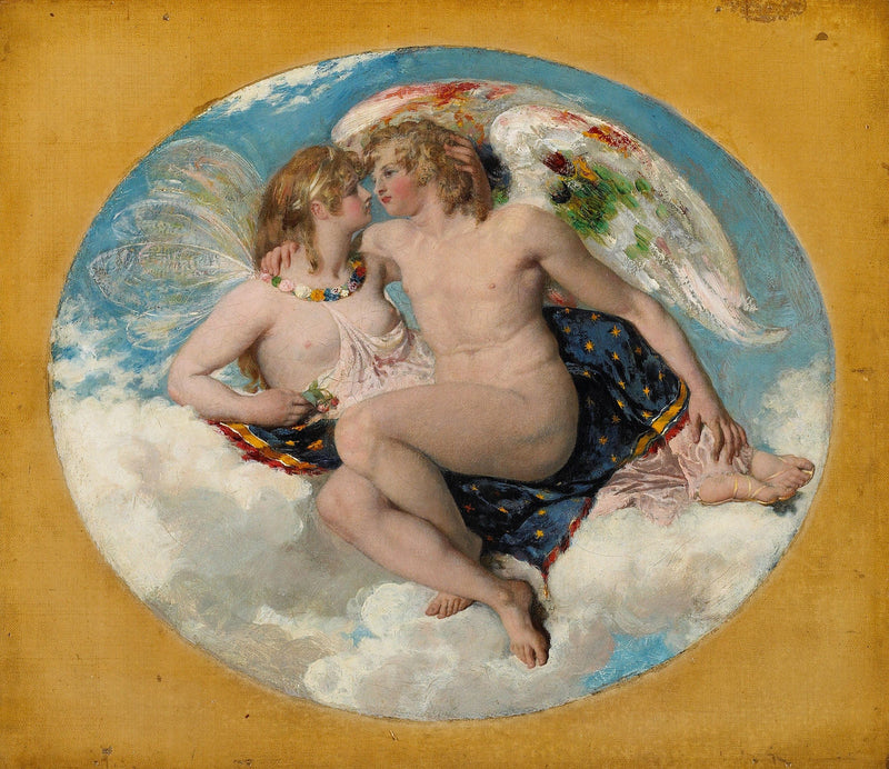 Cupid And Psyche by William Etty
