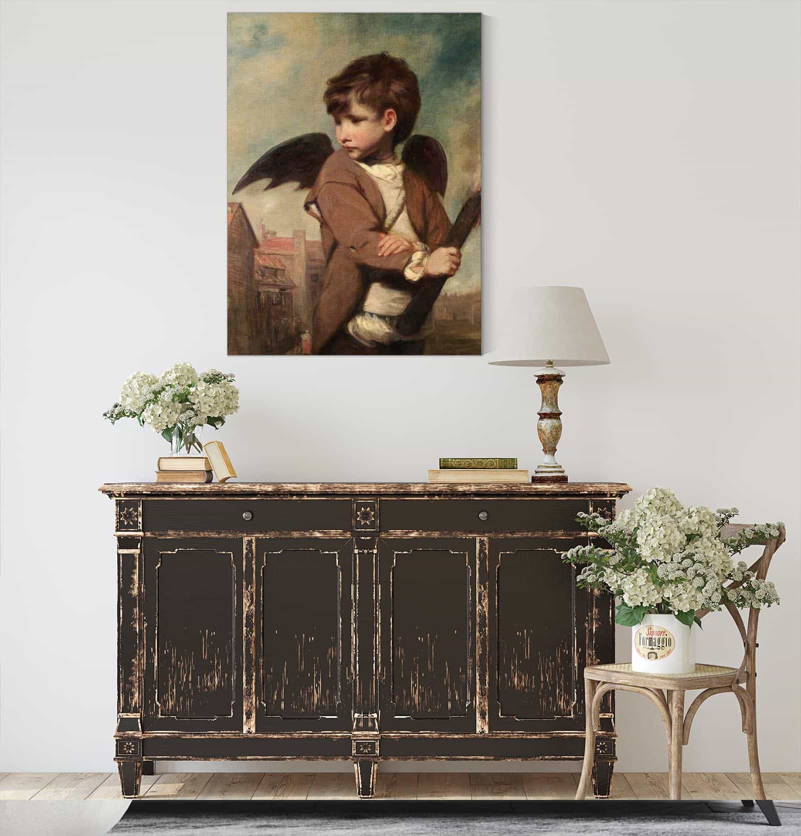 Cupid As Link Boy by Sir Joshua Reynolds