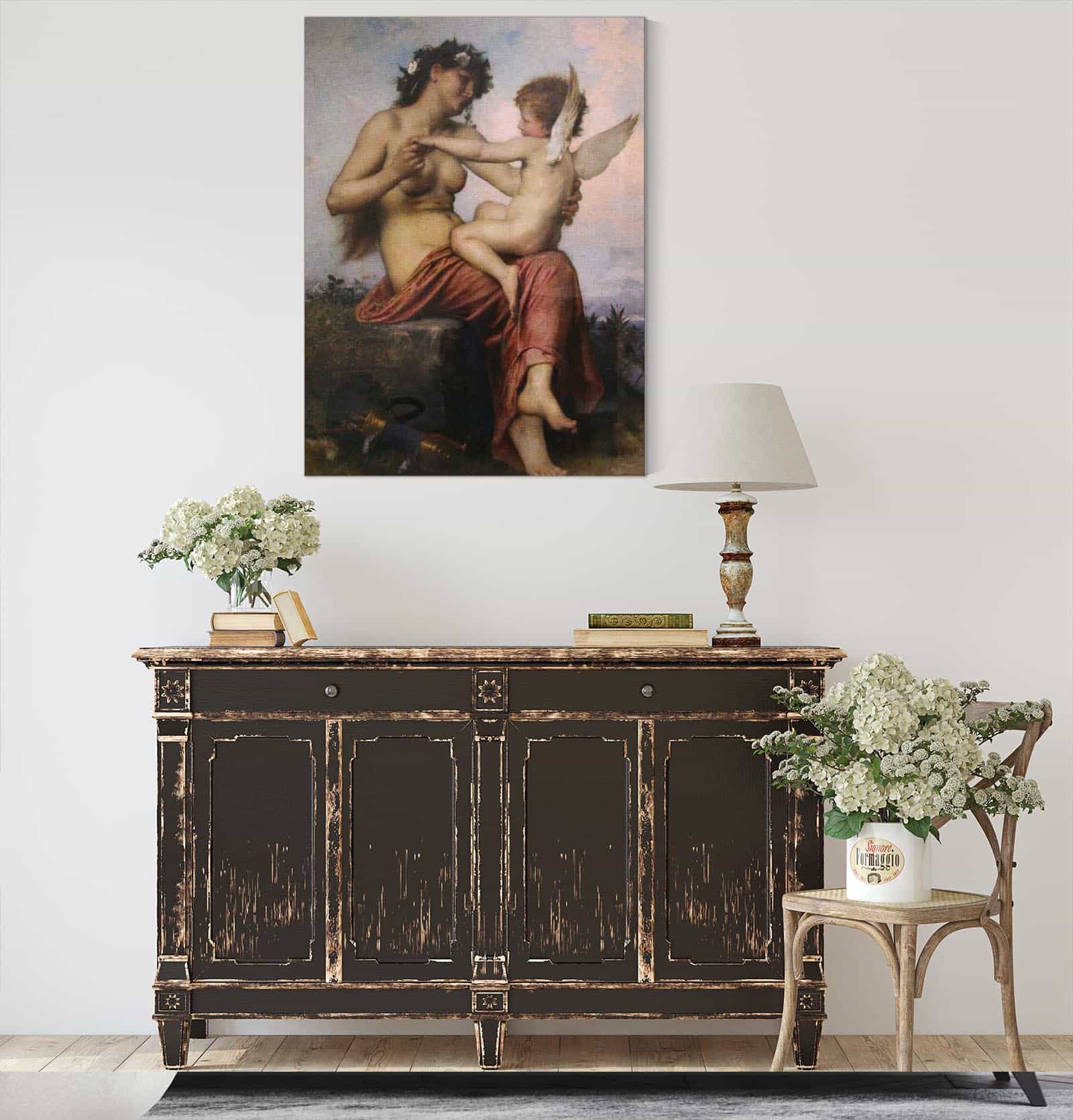 Cupid Captured by Leon Jean Basile Perrault