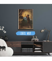 Curdie Went On After Her Flashing His Torch About by Jessie Willcox Smith