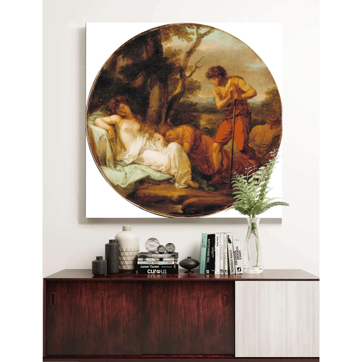 Cymon And Iphigenia by Angelica Kauffmann