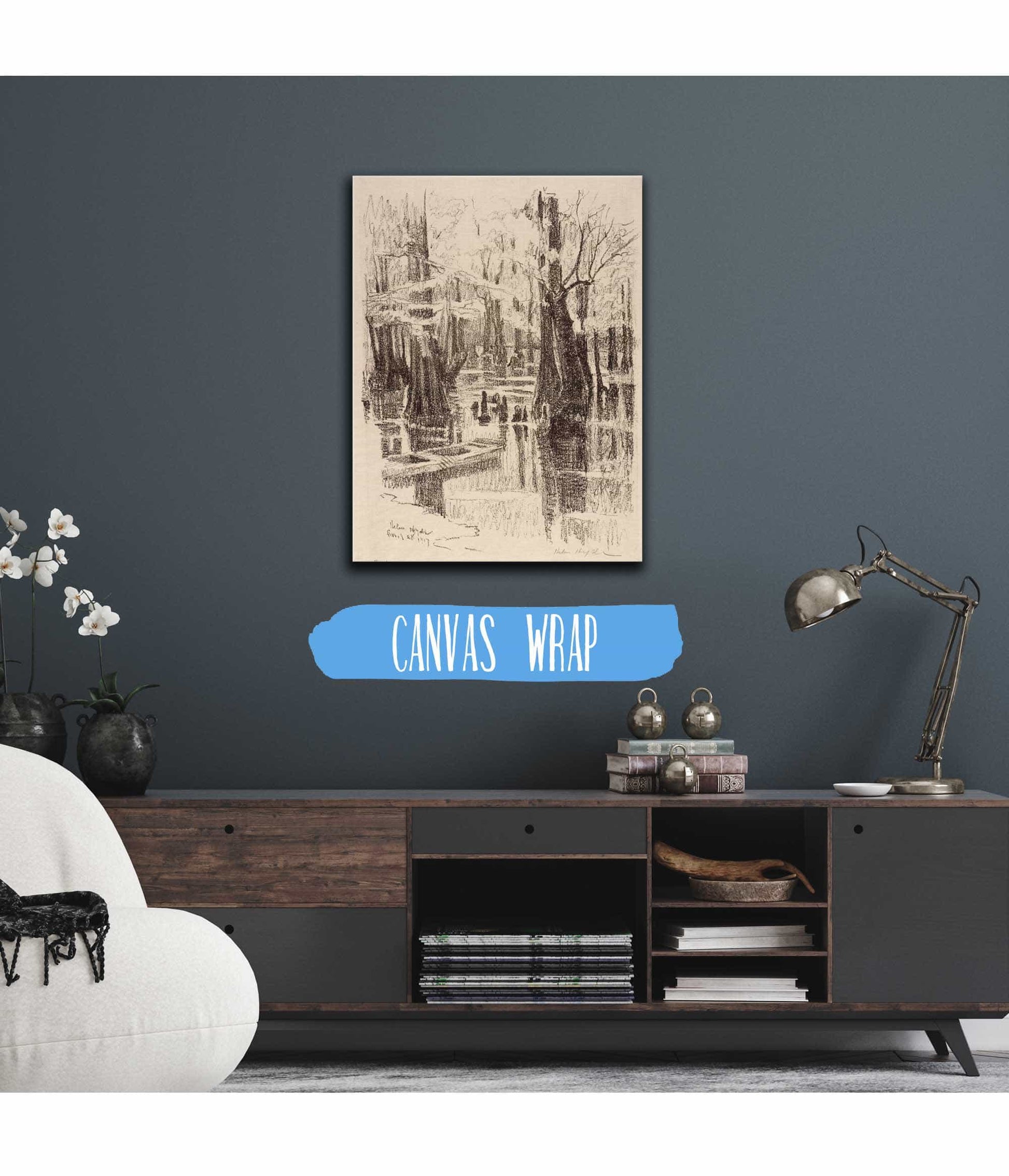 Cypress Swamp by Helen Hyde