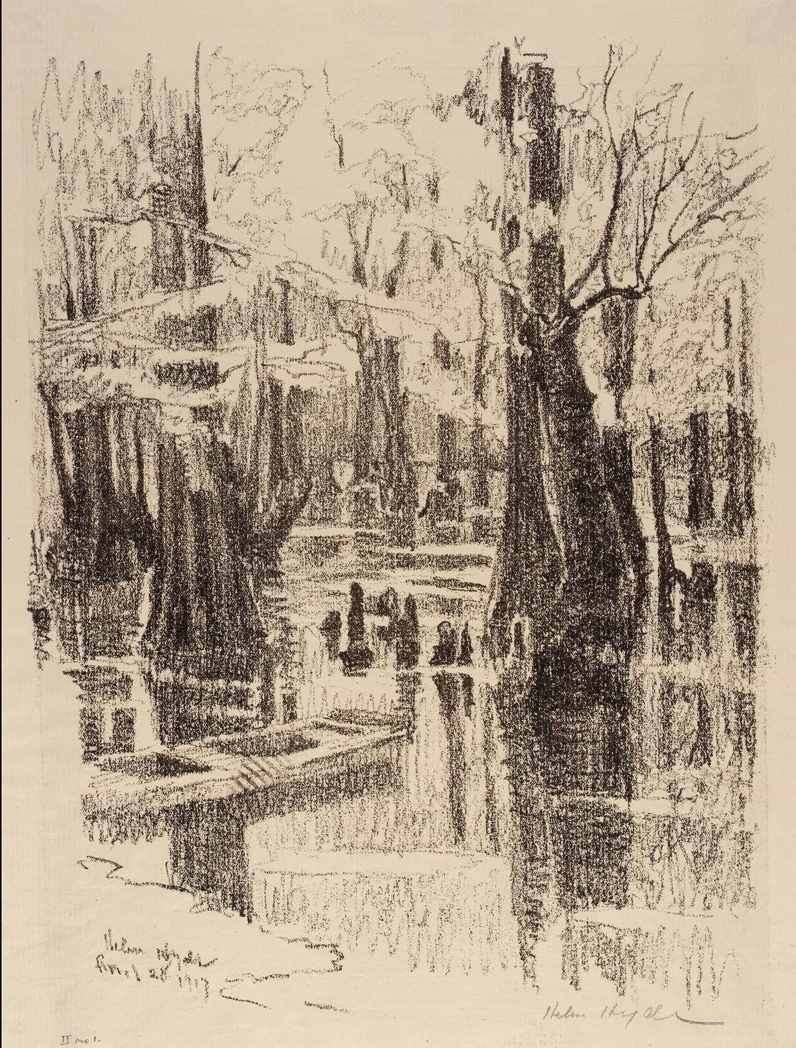 Cypress Swamp by Helen Hyde