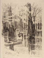 Cypress Swamp by Helen Hyde
