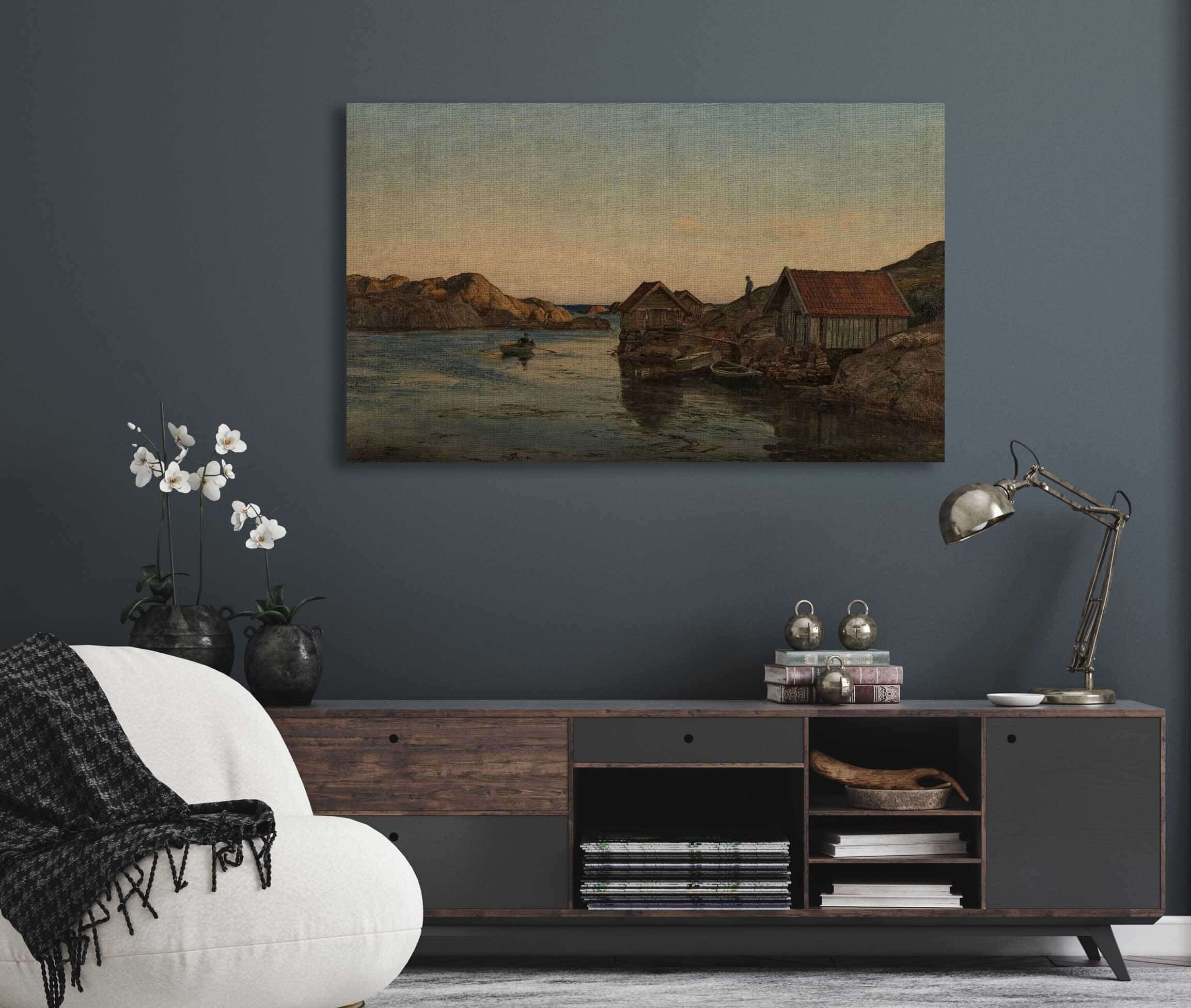 Dagen Endt Lindesnes By Amaldus Nielsen