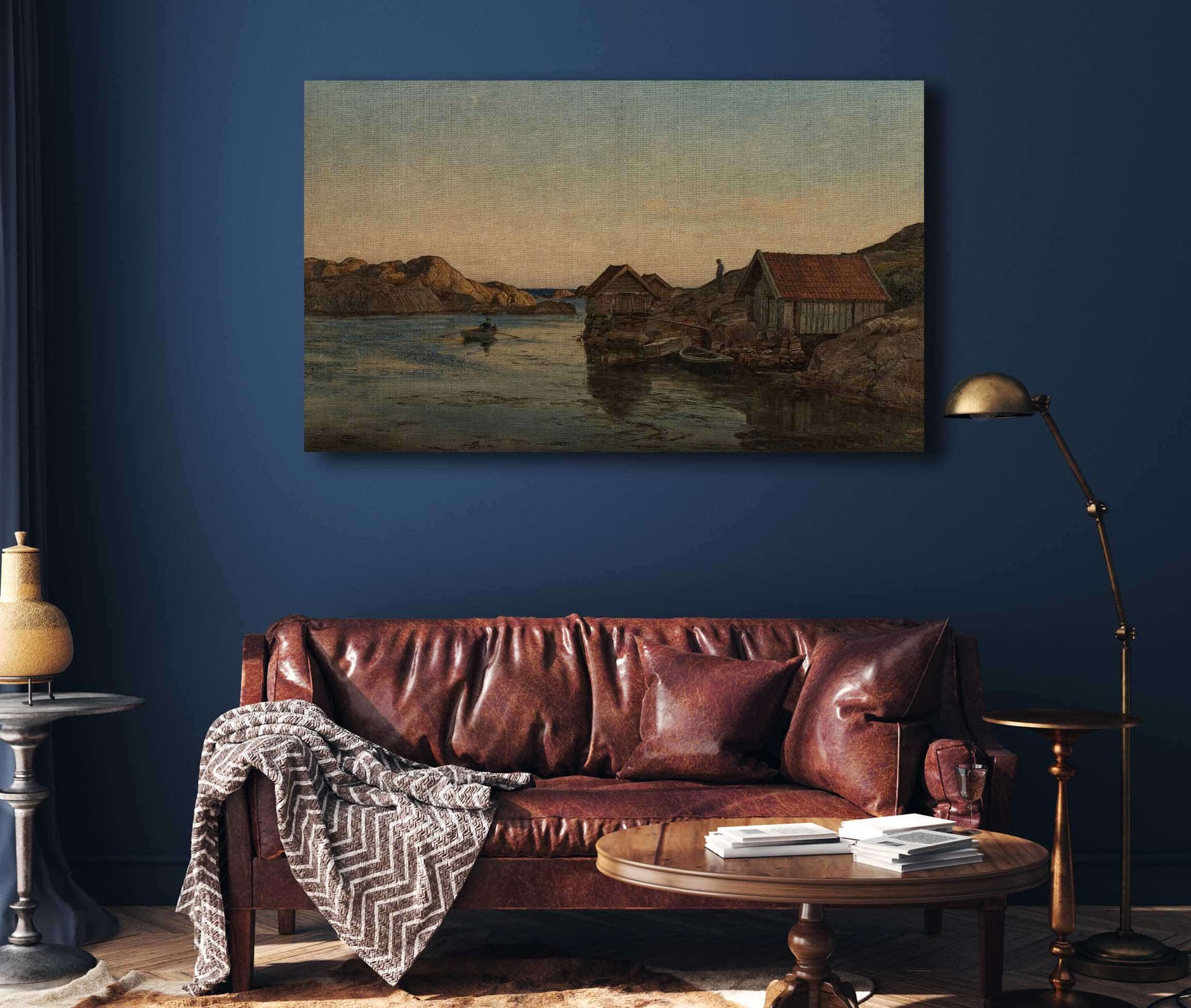 Dagen Endt Lindesnes By Amaldus Nielsen