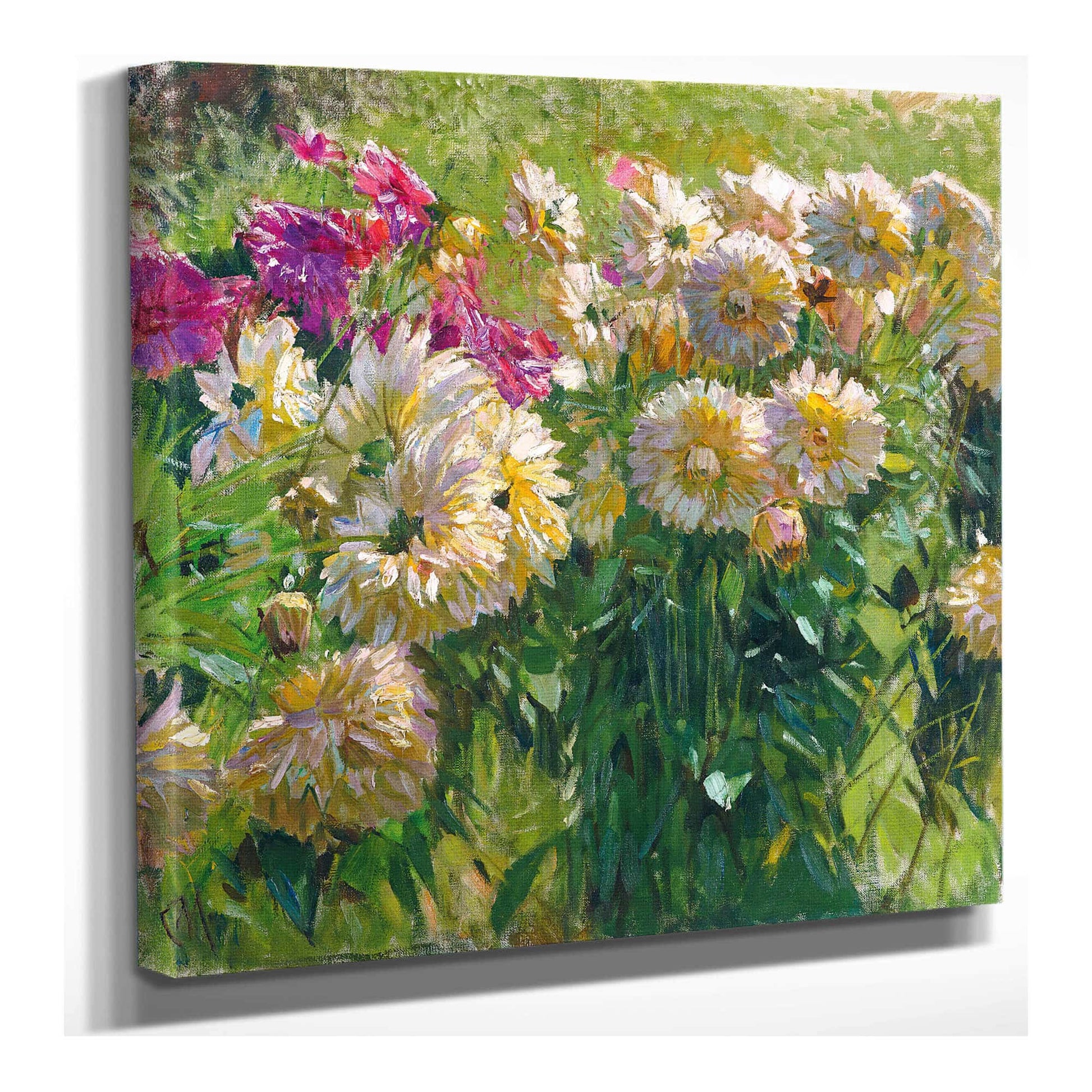 Dahlias by Carl Moll